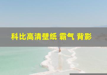 科比高清壁纸 霸气 背影